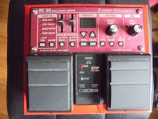 Boss RC-30 Dual Loop Station. Boxed with Power Adaptor