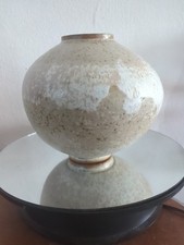 Unique Studio Art Pottery Vase - Signed 'MaMa' / 'M. Ama' - Speckled Glaze -...