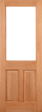 HARDWOOD 2XG 2P GLAZED M&T EXTERNAL DOOR