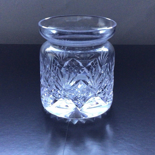 Clear glass whisky tumbler - whisky,