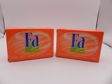 2x Vintage FA Soft Luxury Bar Soap Exotic Garden 125g New Made In Germany 4oz