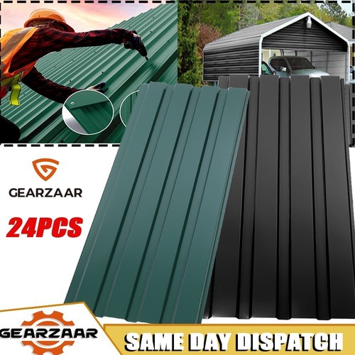 Corrugated metal roof - 24,