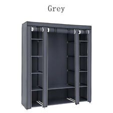 Large Grey Fabric Canvas