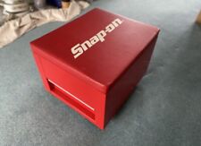 snap on roll cart box seat Stool Red Drawers Workshop Garage Mancave