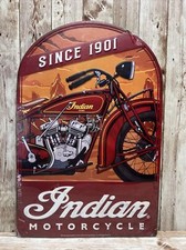 Indian Motorcycle Metal Retro