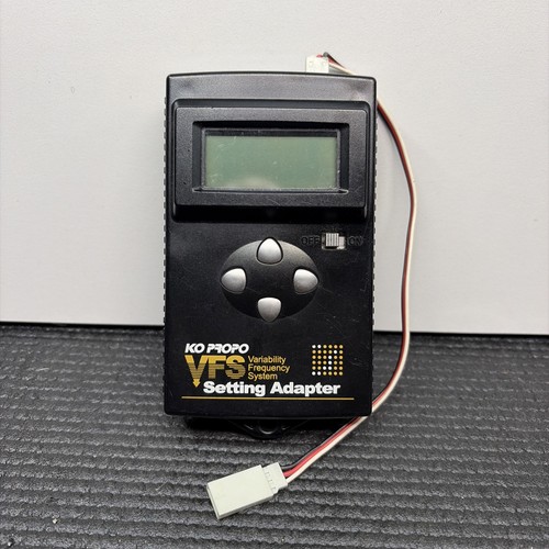 Propo vfs 2000 esc setting - esc,