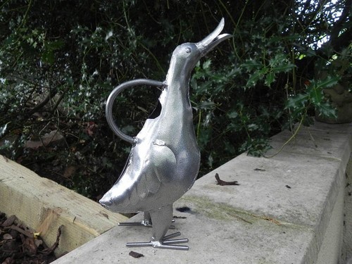 Singing duck galvanised steel - singing,