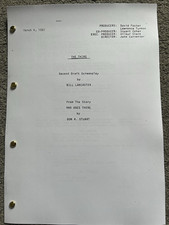 The Thing Film Script. Kurt