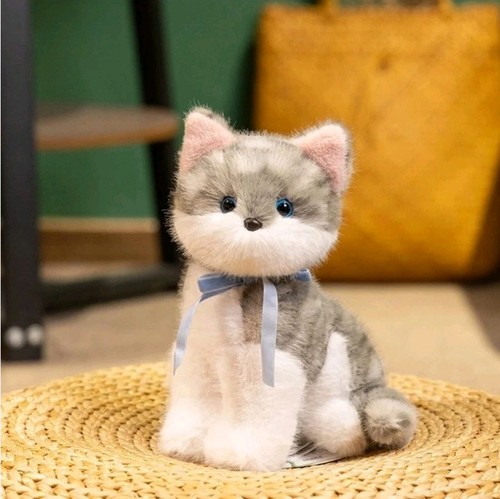 25cm cat plush - toy, lifelike