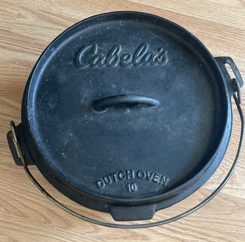 Cabela cast iron - cast, tri-leg