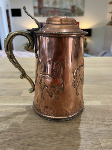 Vintage handmade copper and - handmade,