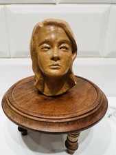 Vintage Ceramic Bust Sculpture