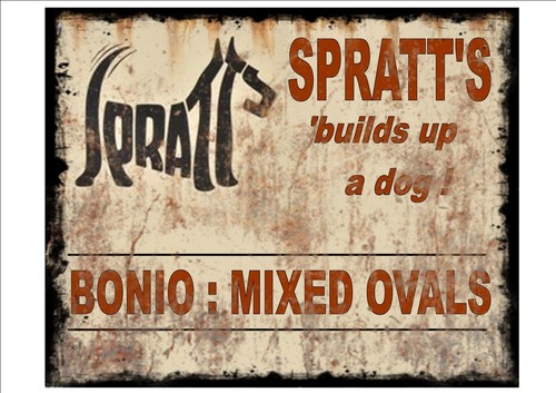 Spratts dog food advertising - spratts,