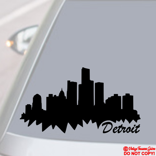Detroit city vinyl - vinyl, decal