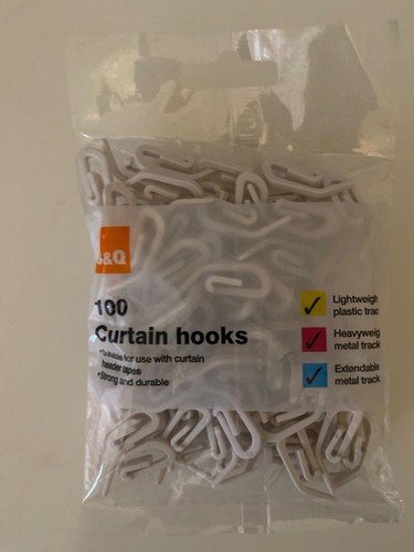 Hooks for curtains - b&q,