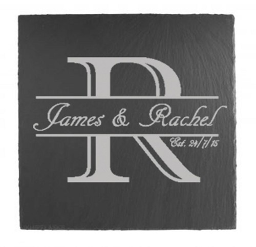 Personalised engraved slate - personalised,