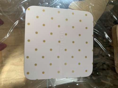 Empty joules tin - empty,