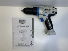 Mac Allister 18v Li-Ion Cordless Combi Hammer Drill MSCD18-Li-2 Body Only GWO