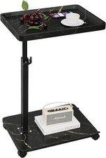 C Shaped Side Table Adjustable