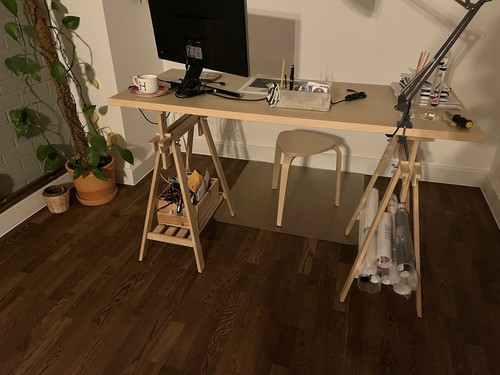 Ikea adjustable desk - ikea, up