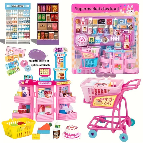 Mini cashier toy - toy, cash