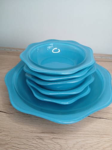 Vintage turquoise jaj pyrex - jaj,