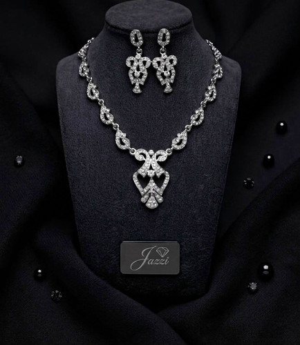 Indian silver plated teardrop - indian,