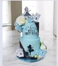 4 miniature luxury  bag Cake