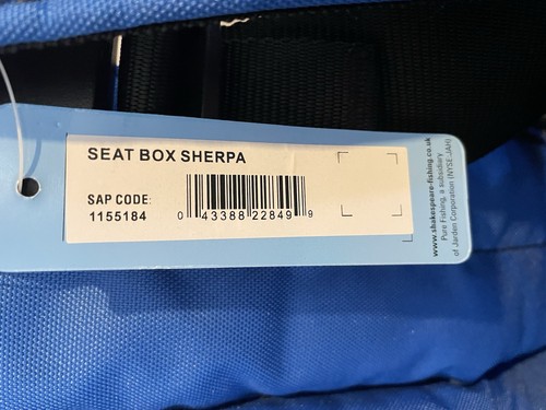 Shakespeare seat box sherpa - box,