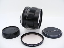 Minolta 58mm f1.4 MC Rokkor-PF
