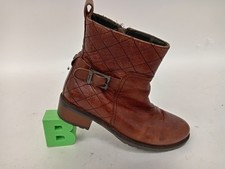 Barbour Women's Boots Size 7 Brown Leather  US 9 EU 41 Footwear Shoes