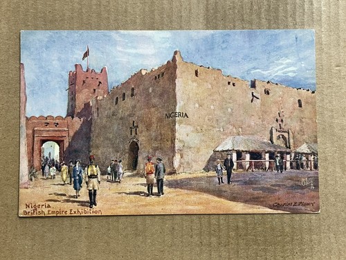Postcard nigeria colony - postcard,
