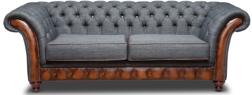 Chesterfield three seater sofa - three,