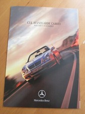 Brochure Mercedes Car CLK