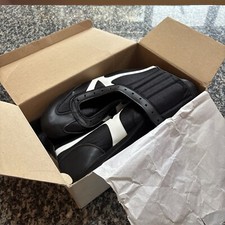 Black and White Boxing Boots, Sizes 6.5-9