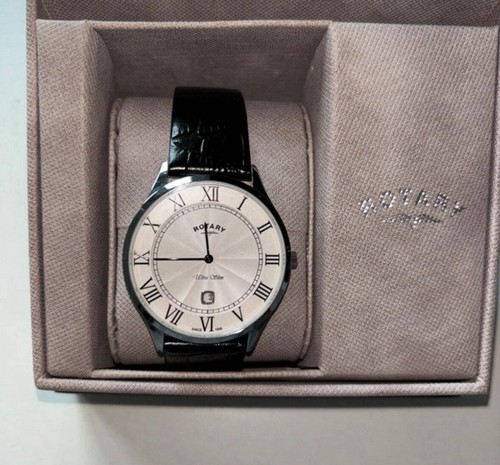Rotary watch mens black - watch,
