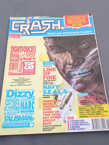 Crash magazine issue - crash,