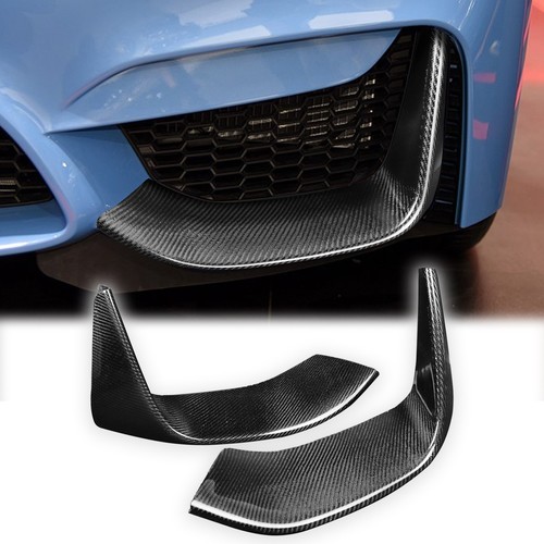 Pair carbon fiber front bumper - carbon,
