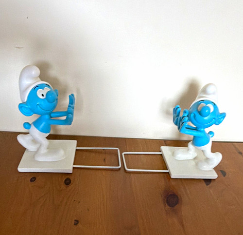 Peyo the smurfs - smurfs, bookends