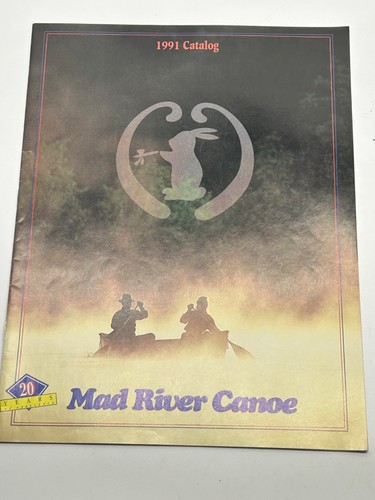 Vtg mad river canoe - mad,