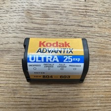Kodak advantix ultra APS Camera Film ISO 200 25 Exposures Expiry unknown 