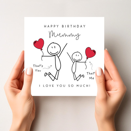 Birthday card for her fun - -,