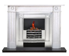 Regency bullseye white Marble