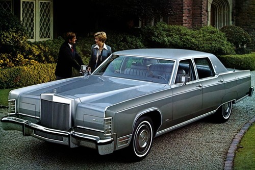 1977 lincoln continental town - lincoln,
