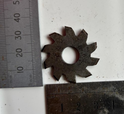 Clockmaker wheel cutter - cutter, lathe