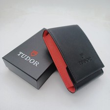 Tudor Black Used Watch Box Travel Case Pouch Roll Cushion  Black Bay