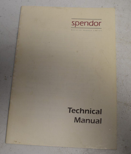 Original spendor speakers - speakers, uk
