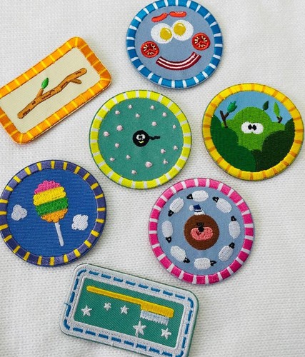 Hey duggee iron - iron-on, patches