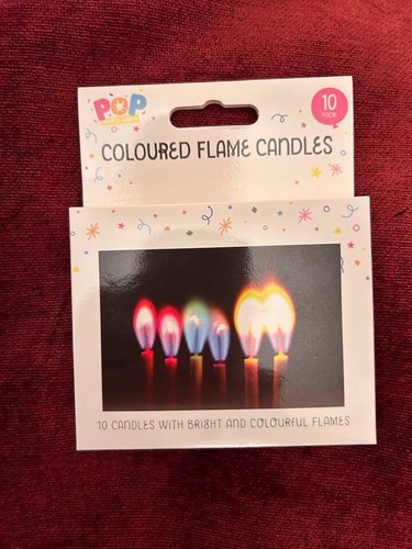 Pack coloured flame party - pack,