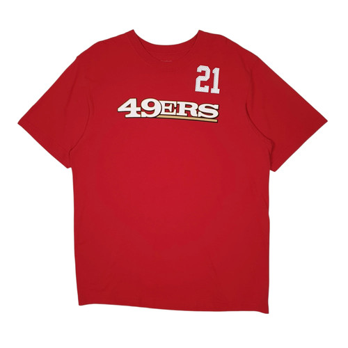 Reebok red shirt - reebok, san